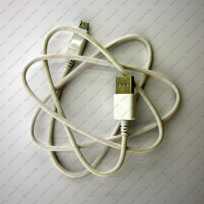 Кабель Micro usb стандарт 2А белый 1 метр для самсунг