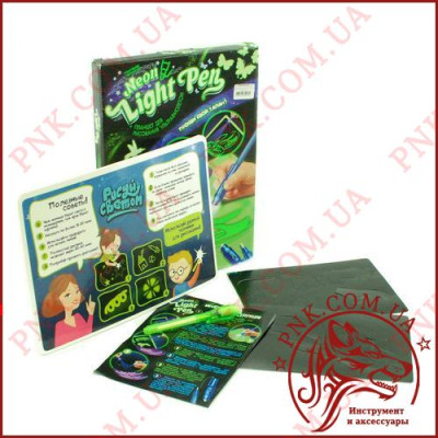 Набір творчої творчості «Neon Light Pen» Машина (рус.) DANKO TOYS (NLP-01-02)