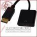 Перехідник штекер Display Port - гніздо HDMI, з кабелем 0,2м,