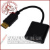 Перехідник штекер Display Port - гніздо HDMI, з кабелем 0,2м,