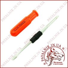 Викрутка двостороння PH1+SL5mm 155mm. JIAXIAO Викрутка двостороння PH1+SL5mm 155mm. JIAXIAO