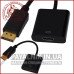 Перехідник штекер Display Port - гніздо HDMI, з кабелем 0,2м,