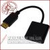 Перехідник штекер Display Port - гніздо HDMI, з кабелем 0,2м,