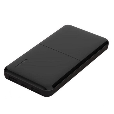 Портативний зарядний пристрій WUW Y59 20000 mAh (5V/2.1A, 2 USB, чорний)