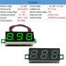 Вольтметр DC 0-100V 0.36" цифровий, без корпусу, червоний (три дроти)