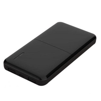 Портативний зарядний пристрій WUW Y59 20000 mAh (5V/2.1A, 2 USB, чорний)