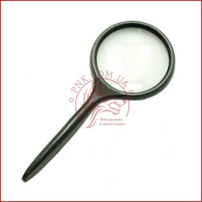 Лупа ручна, лупа для читання MAGNIFYING GLASS 60mm скляна лінза