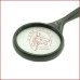 Лупа ручна, лупа для читання MAGNIFYING GLASS 60mm скляна лінза