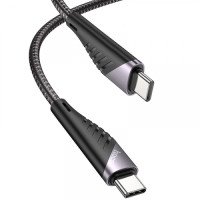 Кабель HOCO U95 60W 1.5M Type-C 20V 3A Super fast charging data cable PD для ноутбуків та телефонів