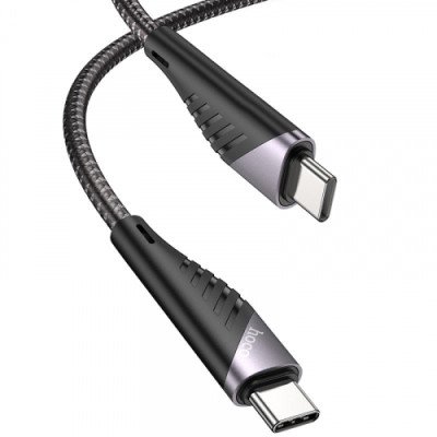 Кабель HOCO U95 60W 1.5M Type-C 20V 3A Super fast charging data cable PD для ноутбуків та телефонів