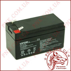 Акумулятор гелієвий Vipow 12V 1.3Ah (BAT0213)