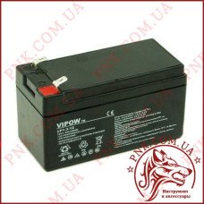 Акумулятор гелієвий Vipow 12V 1.3Ah (BAT0213)