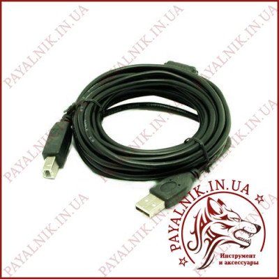 Кабель USB-USB B для принтера 4.5м Cablexpert AM-BM