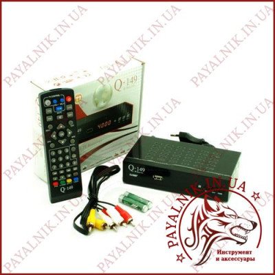 TV Тюнер T2 Q-149 2 USB Gold line + пульт IPTV, що навчається.