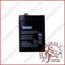 Акумуляторна батарея Motoma 6v 4.0ah свинцево-кислотна
