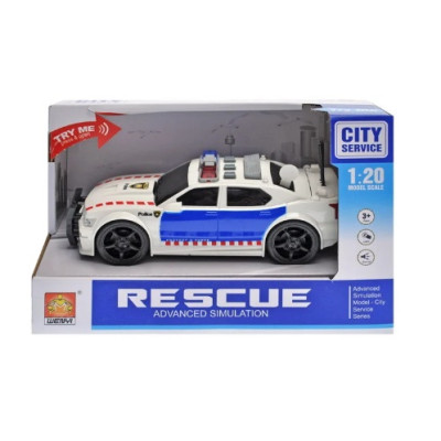 Машинка Rescue поліція WY500D, звук світло