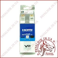 Кабель відео 4K Veron HDMI Cable плоский (2.0m)