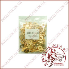 Накінечник Takel кільцевий без ізоляції DJ431 6B (1-1, 5/6) (100шт)