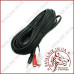 Кабель аудіо mini jack 3.5mm stereo - 2 RCA audio 10m Польща (KPO2747-10)