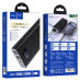 Портативна батарея HOCO J46A алюмінієвий корпус Power bank 20000mah black
