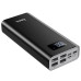 Портативна батарея HOCO J46A алюмінієвий корпус Power bank 20000mah black