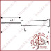 Викрутка TOPEX T5*50mm (39D775)