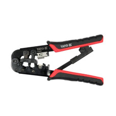 Обтискні кліщі (кримпер) YATO YT-22442 для конекторів RJ45, RJ11, (8P, 6P)