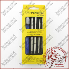 Набір викруток PENG FA 7339 8pcs Reversible driver set (Triple-H 90110) (JM-8124)
