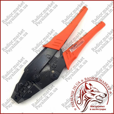 Обтискні прес кліщі Takel HS-35WF для втулкових (трубчастих) наконечників (10-35)