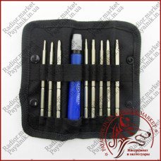 Набір викруток PENG FA 7339 8pcs Reversible driver set (Triple-H 90110) (JM-8124) Набір викруток PENG FA 7339 8pcs Reversible driver set (Triple-H 90110) (JM-8124)