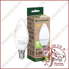 Лампа світлодіодна ENERLIGHT C37 5W 4100K E14