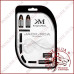 Кабель штек. jack 3.5 - 2RCA stereo 1.0m Kruger&Matz