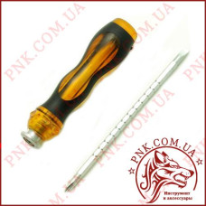 Викрутка з регулюванням до 100мм двостороння (PH1 - SL4) MAIKE TOOLS