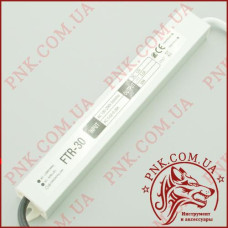 Блок живлення OEM для світлодіодів 12v 2.5A 30W FTR-30-12 WP герметичний