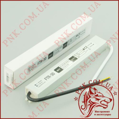 Блок живлення OEM для світлодіодів 12v 2.5A 30W FTR-30-12 WP герметичний
