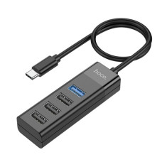 Хаб Hoco Type C на 4 USB 3.0 + 2.0 HUB Adapter (HB25)