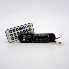 Вбудований MP3 плеєр JQ-018BT з пультом ДК (Bluetooth, MP3, USB, AUX, Micro SD, 6-12V) Вбудований MP3 плеєр JQ-018BT з пультом ДК (Bluetooth, MP3, USB, AUX, Micro SD, 6-12V)