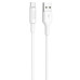 Кабель HOCO X25 + Soarer Charged Silicone Type C 2.1A 1m. White