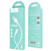 Кабель HOCO X25 + Soarer Charged Silicone Type C 2.1A 1m. White