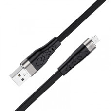 Кабель HOCO X53 2.4A 1.0m Angel silicone Micro USB black