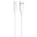 Кабель HOCO X25 + Soarer Charged Silicone Type C 2.1A 1m. White