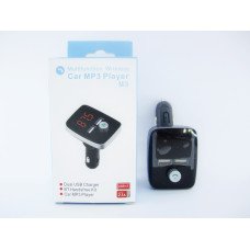 ФМ Модулятор M3 12V Bluetooth 3.0 DUAL USB Charger