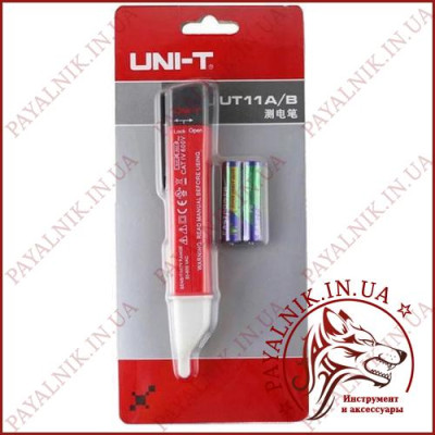 Детектор напруги UNI-T UT11B тестер прихованої проводки (MIE0168)