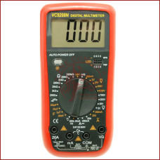 Мультиметр універсальний Digital VC-9208N, цифровий тестер із термопарою