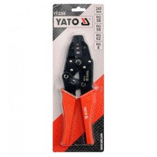 Кліщі для обтискання та зачистки коаксіального кабелю YATO YT-2298 (RG58, RG59, RG62, RG6)