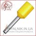 Накінечник Takel втулковий з ізоляцією HB 4,0/8 (30шт)
