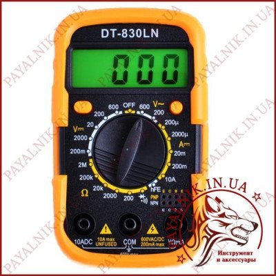 Мультиметр універсальний Digital DT-830LN