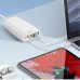 Мережевий зарядний пристрій Ldnio A6573C 5 USB, Type-C QC PD 65W білий