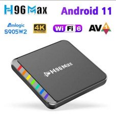 TV Box приставка H96 MAX Amlogic S905W2 4-32Gb Android 11 Smart TV TV Box приставка H96 MAX Amlogic S905W2 4-32Gb Android 11 Smart TV