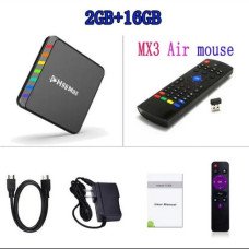 TV Box приставка H96 MAX Amlogic S905W2 4-32Gb Android 11 Smart TV